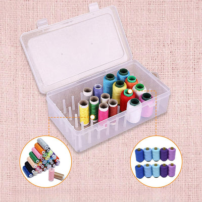 Organizador de Costura 42 Compartimentos - Caja de Almacenamiento Multifuncional para Bordado - Image 9