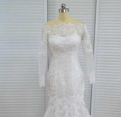 Vestido de Novia Asimétrico con Cola Elegante - Image 13
