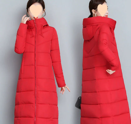 Abrigo Acolchado Talla Grande Estilo Occidental para Mamá - Invierno Cálido - Image 5