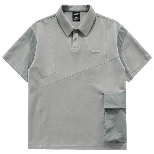 Polo Deportivo Hombre con Diseño Combinado - Image 2