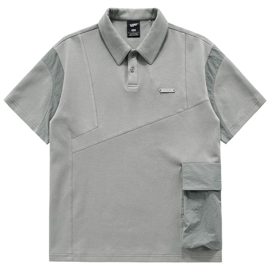 Polo Deportivo Hombre con Diseño Combinado - Image 2