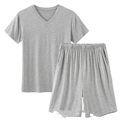 Pijama de Verano Modal para Hombre - Shorts y Manga Corta - Image 7