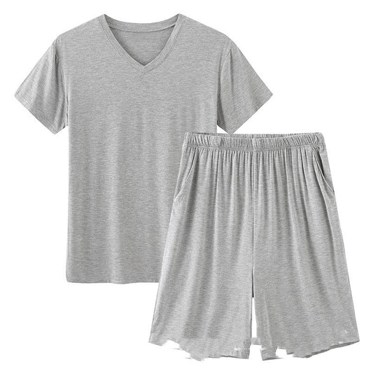 Pijama de Verano Modal para Hombre - Shorts y Manga Corta - Image 7