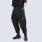 Pantalones Harem Casuales para Hombre con Entrepierna Oscura