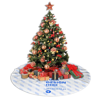 Falda Protectora para Árbol de Navidad en Franela Resistente - Image 11
