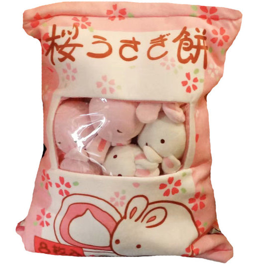 Bolsa Grande de Snacks Deliciosos y Peluches Suaves - Image 17