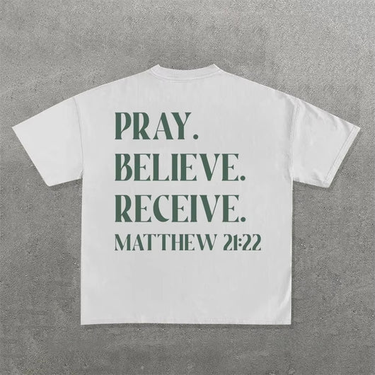 Camiseta Oversized Hombre Patrón Letras Personalidad - Image 19