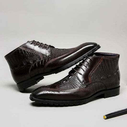 Botas Doc Martens para Hombre: Comodidad y Durabilidad en Cuero - Image 4