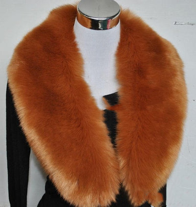 Chal con Cuello de Piel Sintética de Zorro para Mujer - Abrigo Elegante Otoño - Image 11