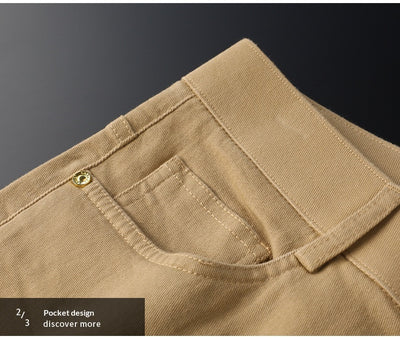 Pantalones de Negocios Slim Fit Algodón Transpirable Premium - Image 16