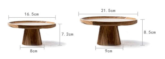 Bandeja de Madera Maciza Estilo Japonés para Frutas y Postres - Image 7