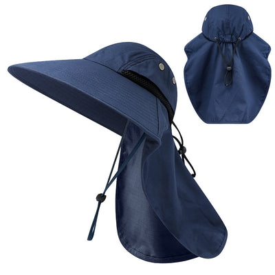 Sombrero de Protección Solar con Solapa para Cuello UV50 - Pesca y Viaje - Image 4