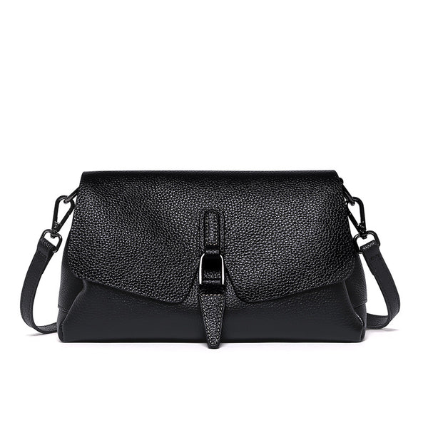 Bolso Bandolera de Cuero Suave para Mujer
