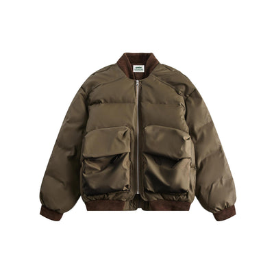 Abrigo Acolchado Reversible Unisex - Estilo Moderno Dos Texturas - Image 3