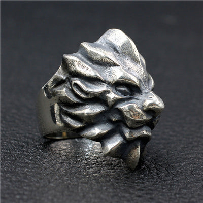 Anillo de Plata Esterlina Artesanal con Acabado Vintage para Hombre - Image 8