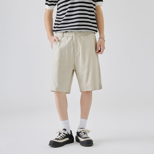 Shorts Casuales de Lyocell para Hombre - Comodidad de Verano Premium - Image 3