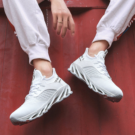 Zapatillas Deportivas Tejidas con Malla Voladora - Running de Alto Rendimiento - Image 4
