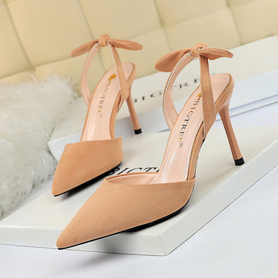 Sandalias con Tira Trasera y Moño Pequeño - Image 6
