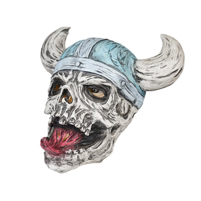 Máscara de Látex Vikingo Terrorífico para Halloween - Image 2