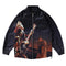 Chaqueta Estampado Rock Personalidad Unisex