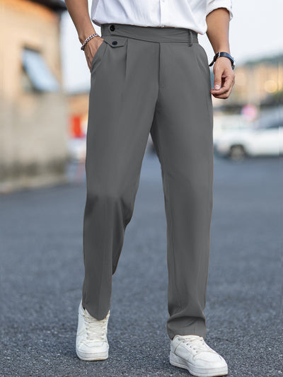 Pantalones Casuales Rectos para Hombre - Estilo Versátil - Image 6