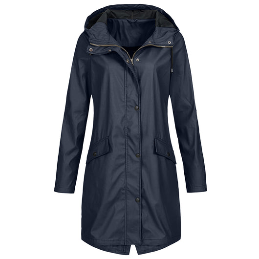 Chaqueta Cortaviento Deportiva Mujer Largo Medio - Image 6