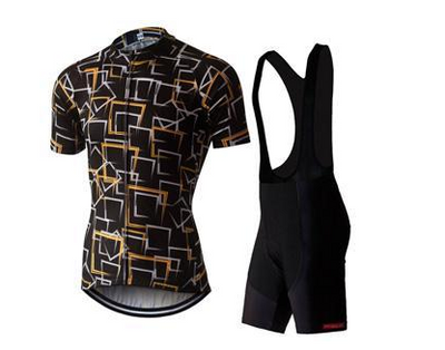 Conjunto de Ciclismo Dorado Premium