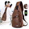 Bolsa Pecho Antirrobo USB para Hombre con Carga Rápida