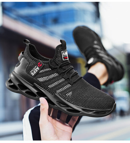 Zapatillas Deportivas Cómodas Estilo Coreano Talla Grande Hombre Malla Transpirable - Image 12