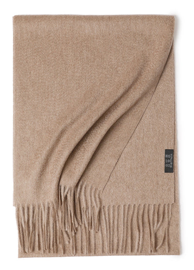 Bufanda de Cachemira Pura con Efecto Ripple - Abrigo Elegante y Cálido - Image 11