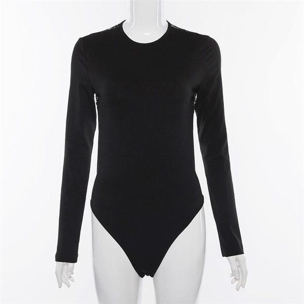 Jumpsuit de Manga Larga con Espalda Abierta y Encaje - Image 35