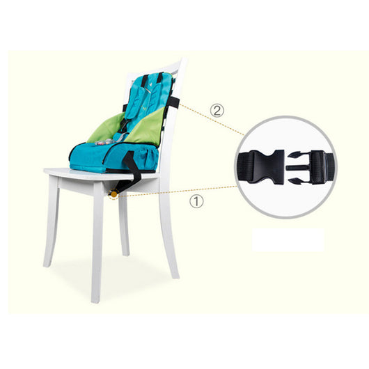Silla de Comedor Portátil Plegable para Niños - Image 2