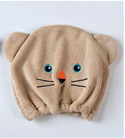 Gorro Absorbente Secador de Cabello Infantil con Diseño de Gato Adorable - Image 19