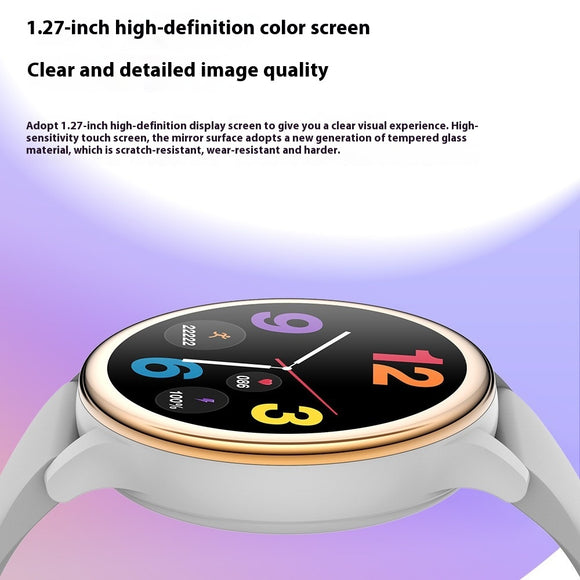 Reloj Inteligente con Llamadas por Bluetooth, Monitor de Frecuencia Cardíaca y Sueño