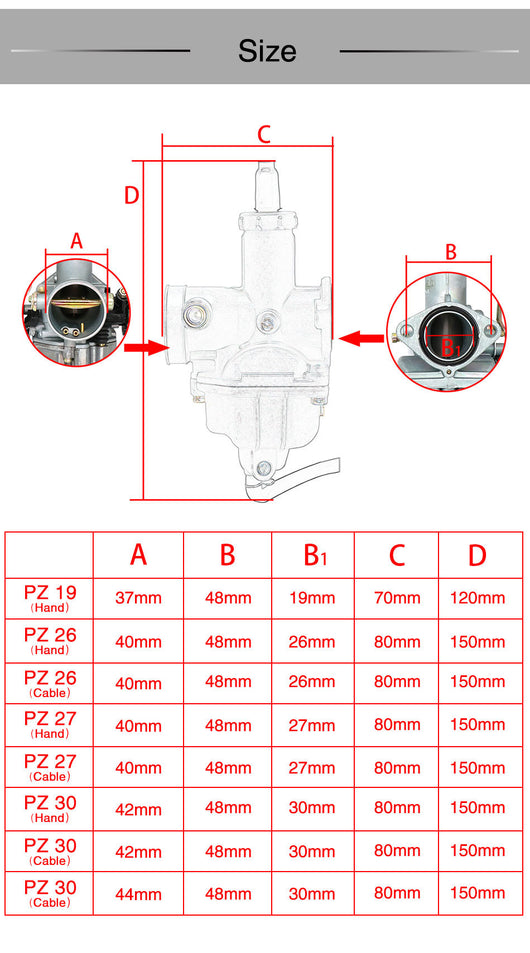 Carburador PZ27 para Motocicleta - Rendimiento y Confiabilidad - Image 6