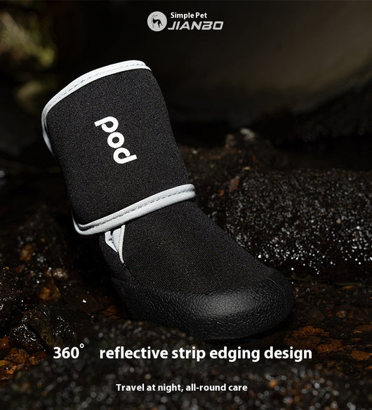 Zapatos Deportivos Impermeables Anti-resbalantes para Mascotas - Image 14