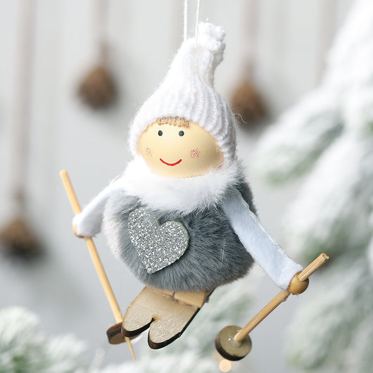 Adorno Navideño de Peluche - Bola Decorativa para Árbol de Navidad - Image 7