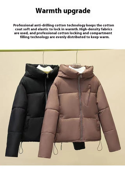 Abrigo Acolchado Cálido para Mujer con Bolsillos - Chaqueta de Algodón Grueso - Image 17