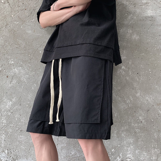 Pantalones de Playa Sueltos y Casuales de Cinco Puntos para Hombre - Image 15