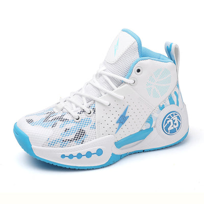 Zapatillas de Baloncesto Infantiles con Malla Transpirable y Suela Antideslizante - Image 9