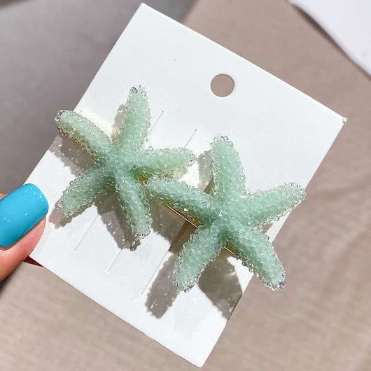 Pasador de Cristal Diseño Estrella Marina - Colección Primavera - Image 8