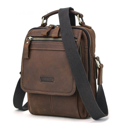 Bolsa Cruzada Hombre Estilo Europeo - Bandolera Moderna para Viajes
