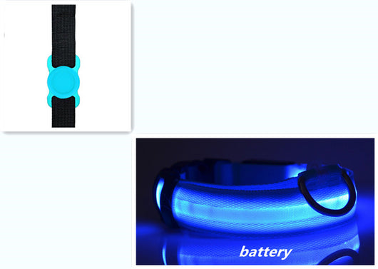 Collar Luminoso LED Transparente para Perros - Protección Nocturna Antiextravío - Image 3