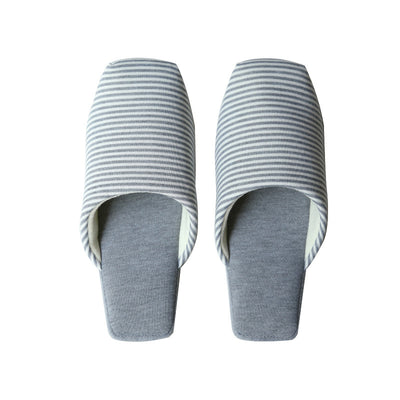 Pantuflas Cómodas a Rayas para Hombre y Mujer - Image 9