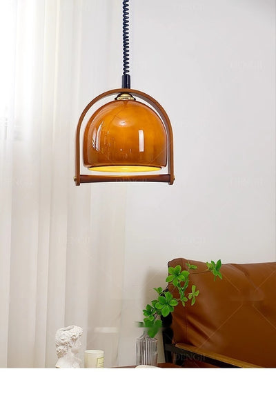 Lámpara Colgante Retráctil Estilo Vintage Americano para Dormitorio - Image 10