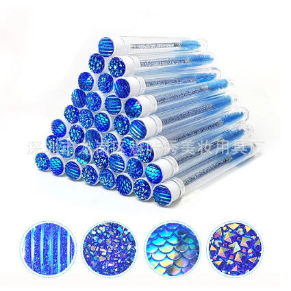 Cepillos Desechables para Pestañas y Rímel - Set de 10 a 50 Spoolies Diamond Lash en 4 Colores - Image 7