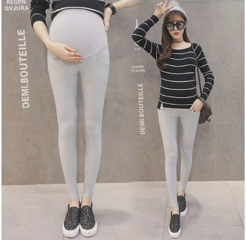 Pantalones Premamá Elásticos para Primavera - Image 9