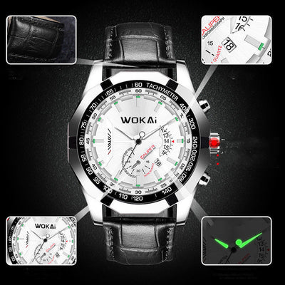 Reloj de Pulsera Calendario Acero Inoxidable - Image 9