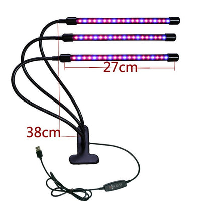 Luz LED de Cultivo con Control de Intensidad y Temporizador USB - Image 3