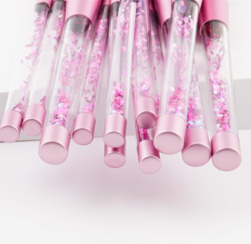 Kit Profesional de Brochas de Maquillaje con Estuche y Válvula de Flujo Líquido - Image 7